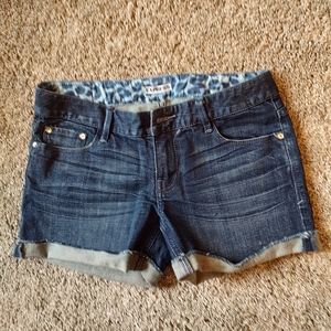 Express jean shorts size 4